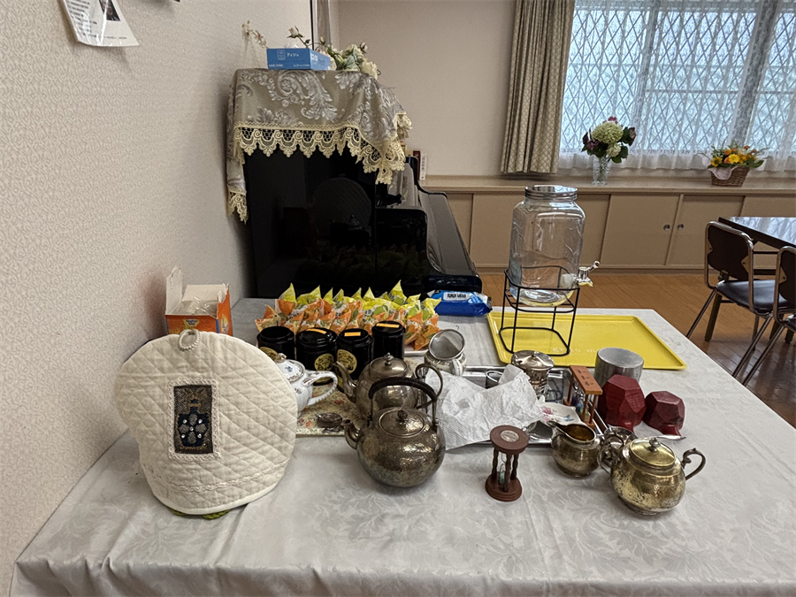 アフタヌーンティーサロン会場の様子