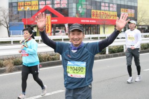 レース中盤 写真撮影時のカラ元気 レース中盤 写真撮影時のカラ元気