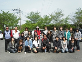 PTAの役員及び保護者の方々にお手伝いいただきました。