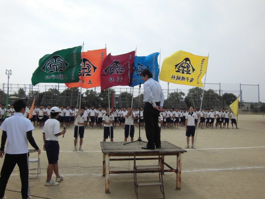 福岡県立三池工業高等学校同窓会「同帰会」 » 活動計画・活動報告 » 体育祭練習