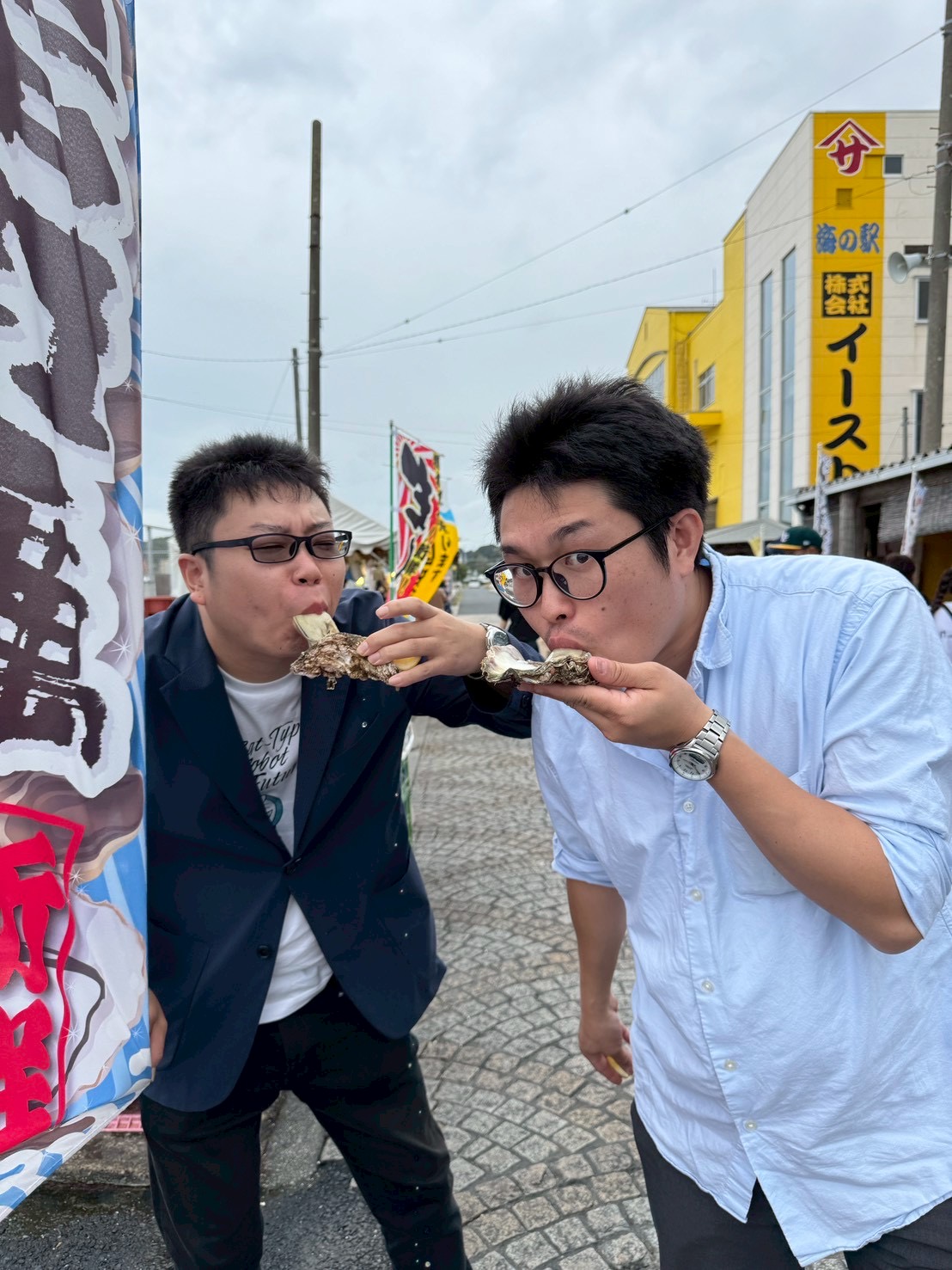 那珂湊での様子